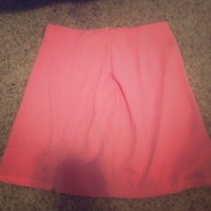 Pink skirt